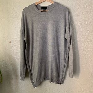 Atmosphere, zipper side sweater, US 10/12